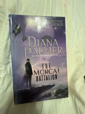 The Morcai Battalion by Diana Palmer (Large Print Hardcover Edition)